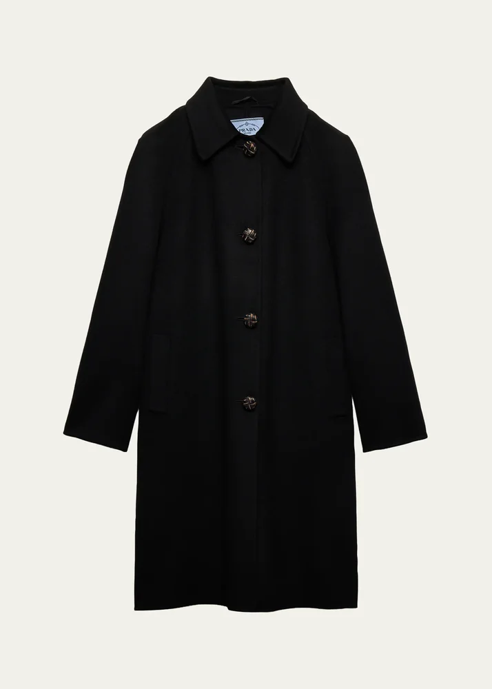 Cashmere-Wool Coat