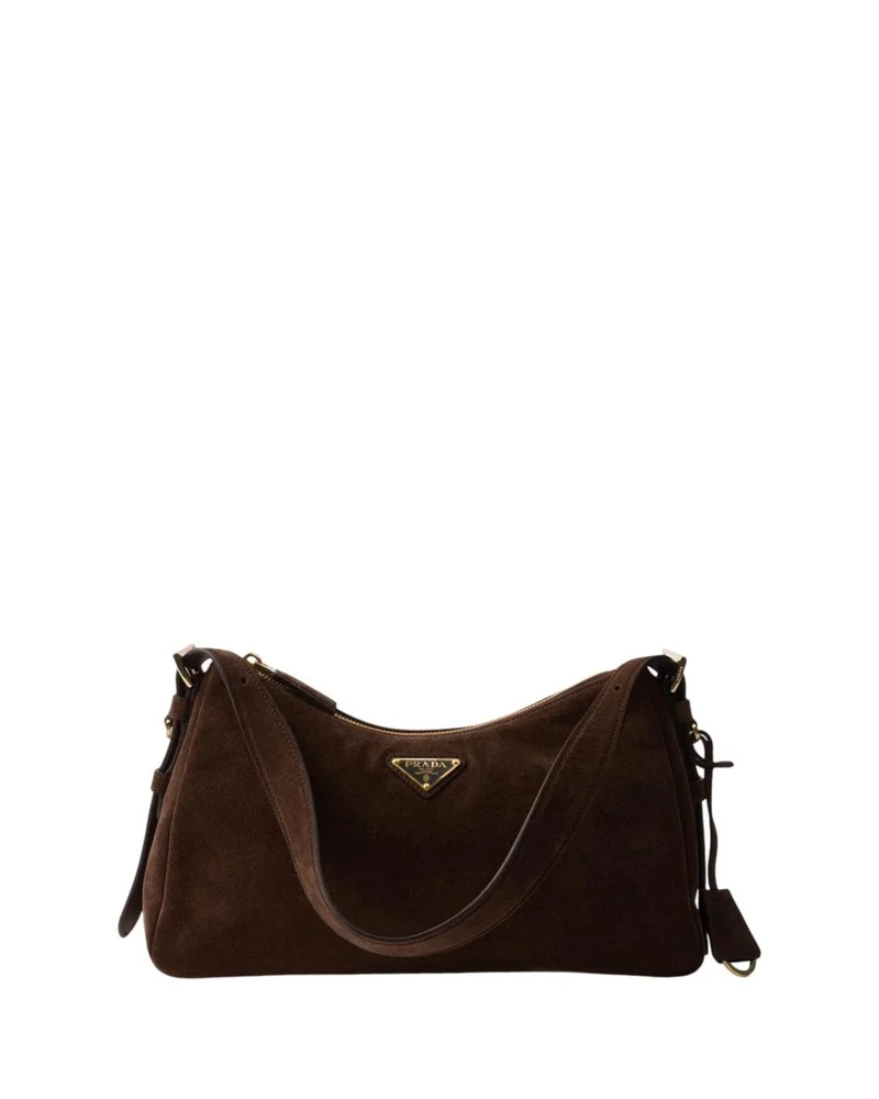 Aimée Medium Suede Shoulder Bag