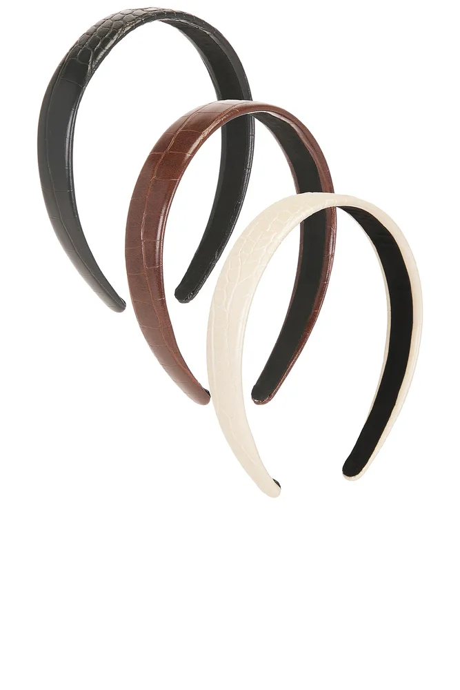 Croc Headband Set