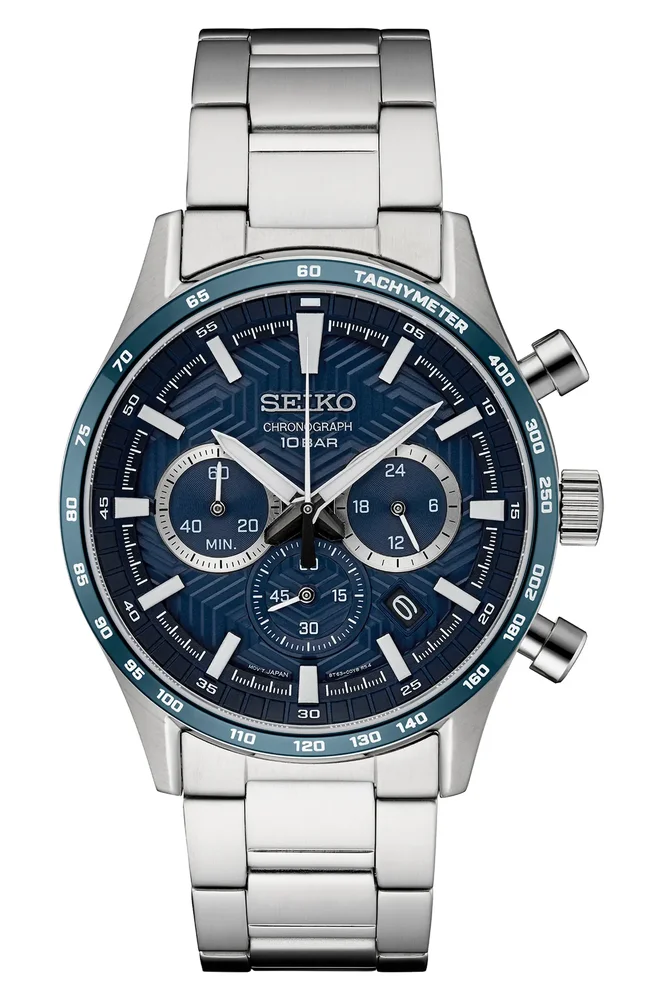 Essentials Chronograph Bracelet Watch, 43mm