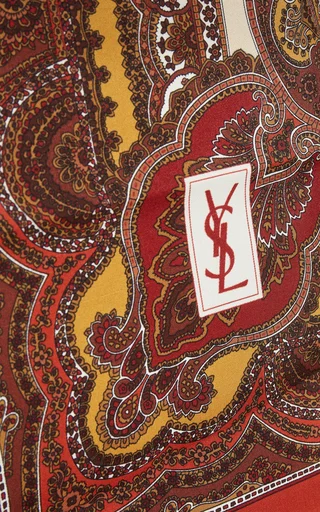 Paisley Silk Scarf