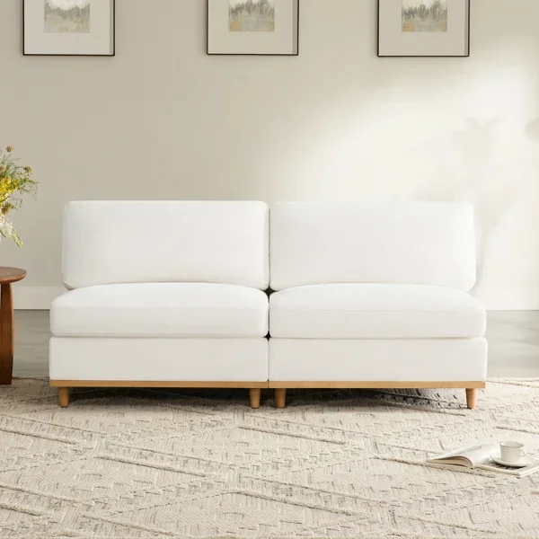 Laima 70" W Oversized Armless Sofa