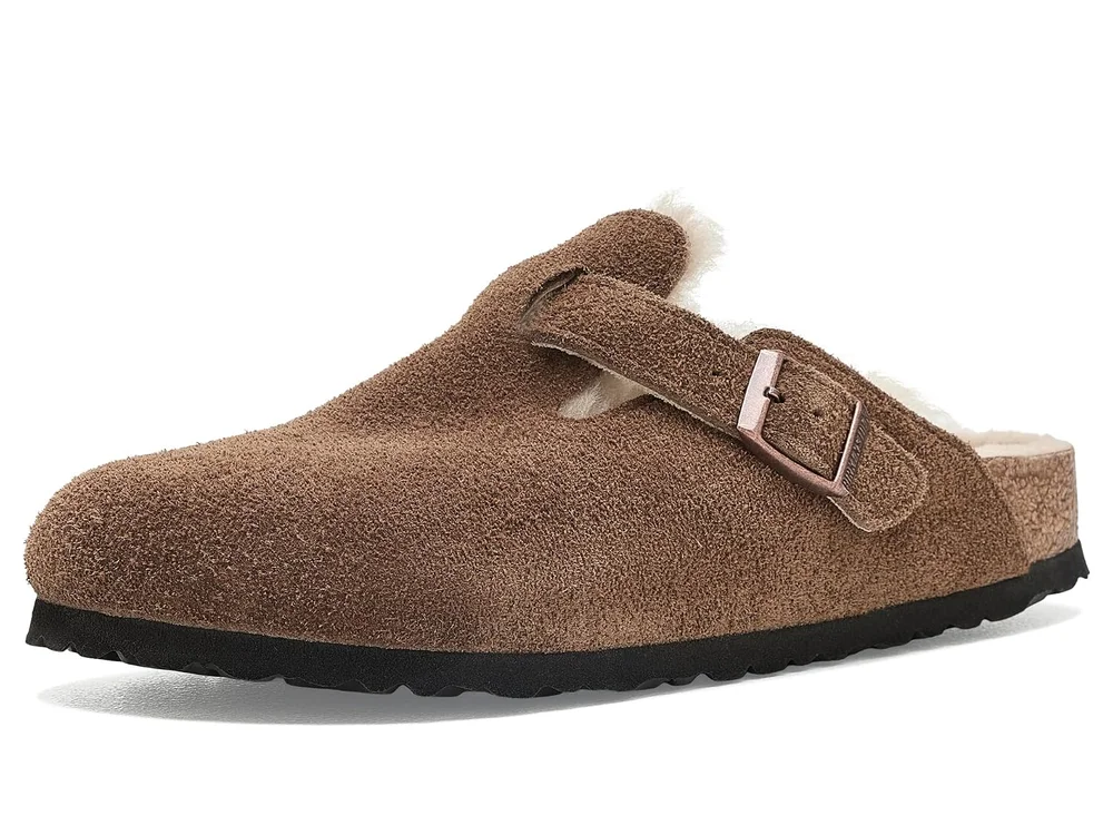 Boston Shearling Clog, Suede