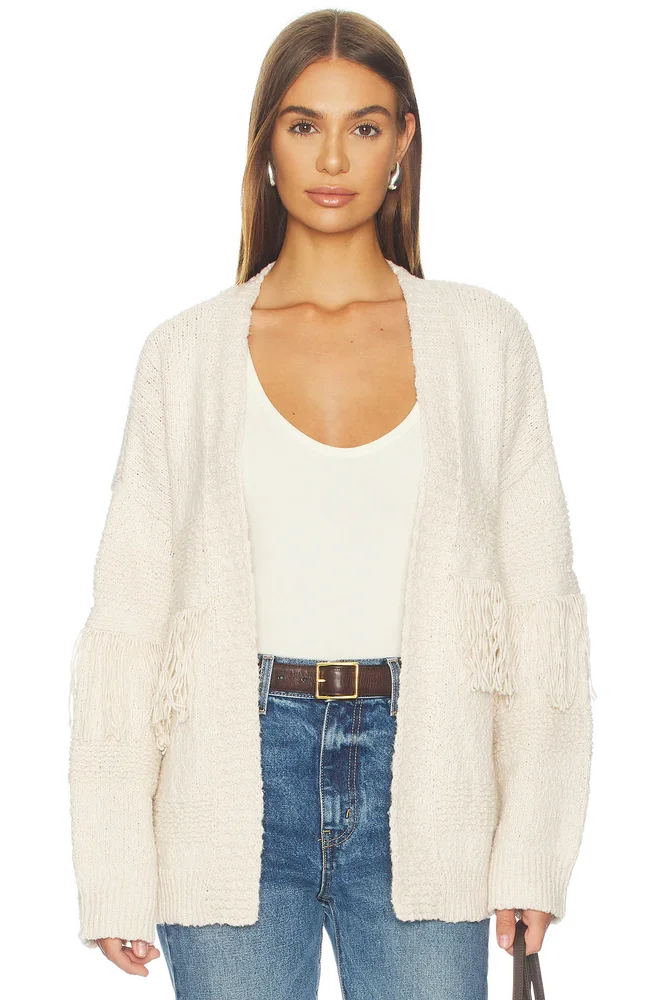 Fringe Oversized Cardigan