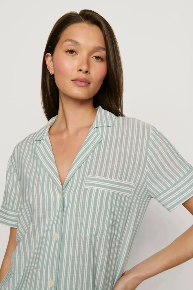 Nautico Shortie Short PJ Set