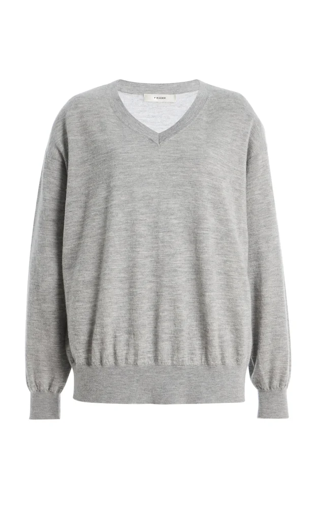 The Cashmere V-Neck Sweater