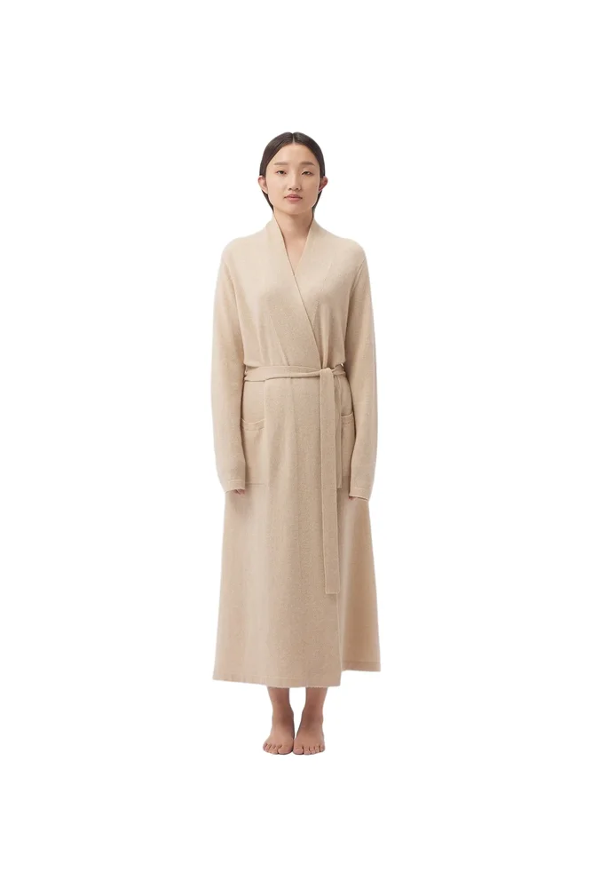 Long Cashmere Robe