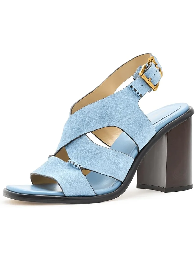 Raven Block Heeled Sandals