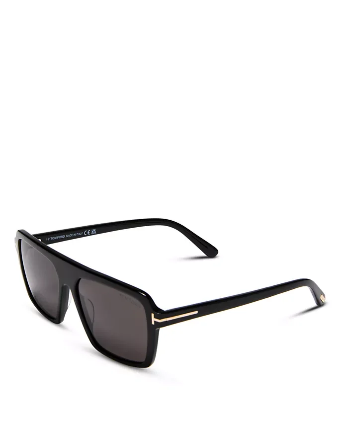 Vincent Square Sunglasses, 56mm