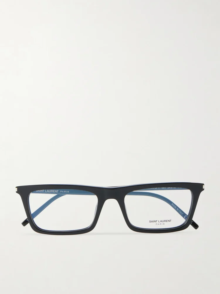 Rectangular-frame glasses