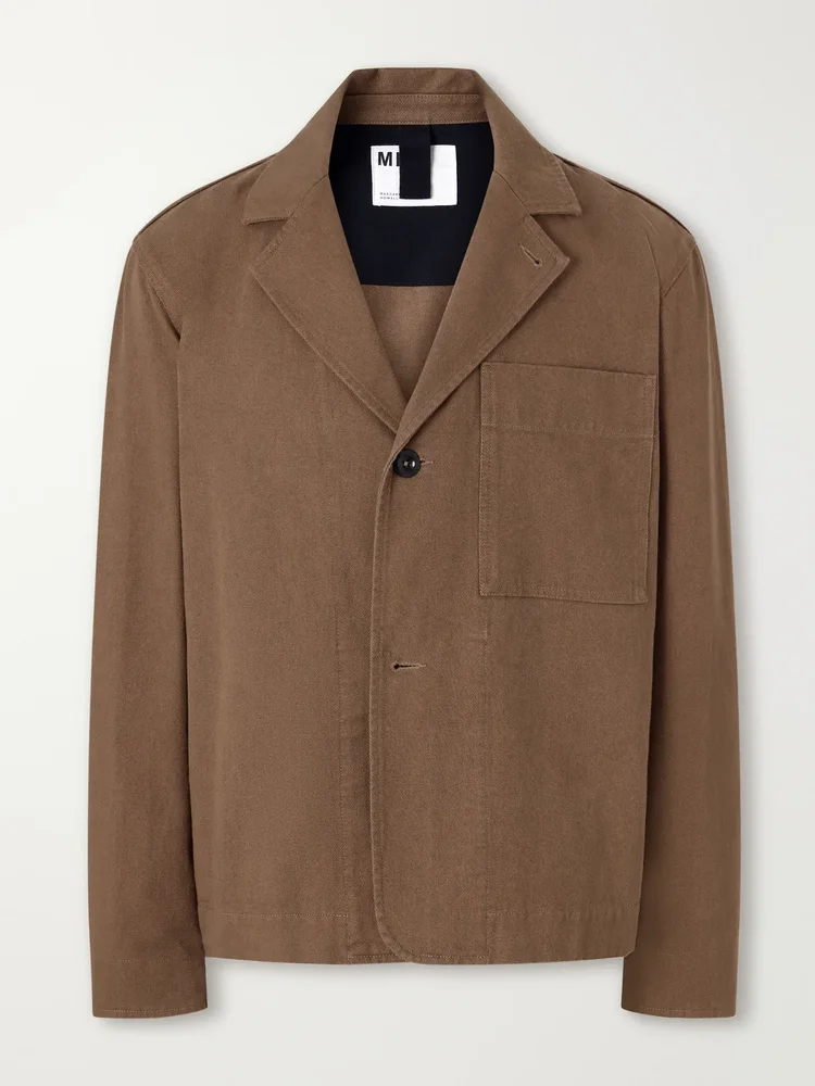 MHL. Minimal Cotton-Drill Blazer