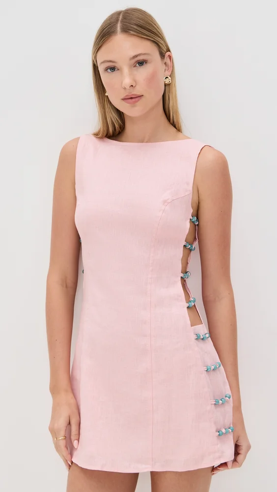 Tia Linen Mini Dress