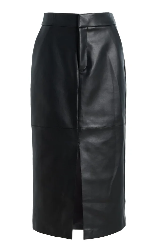 The Vegan Leather Meyer Skirt