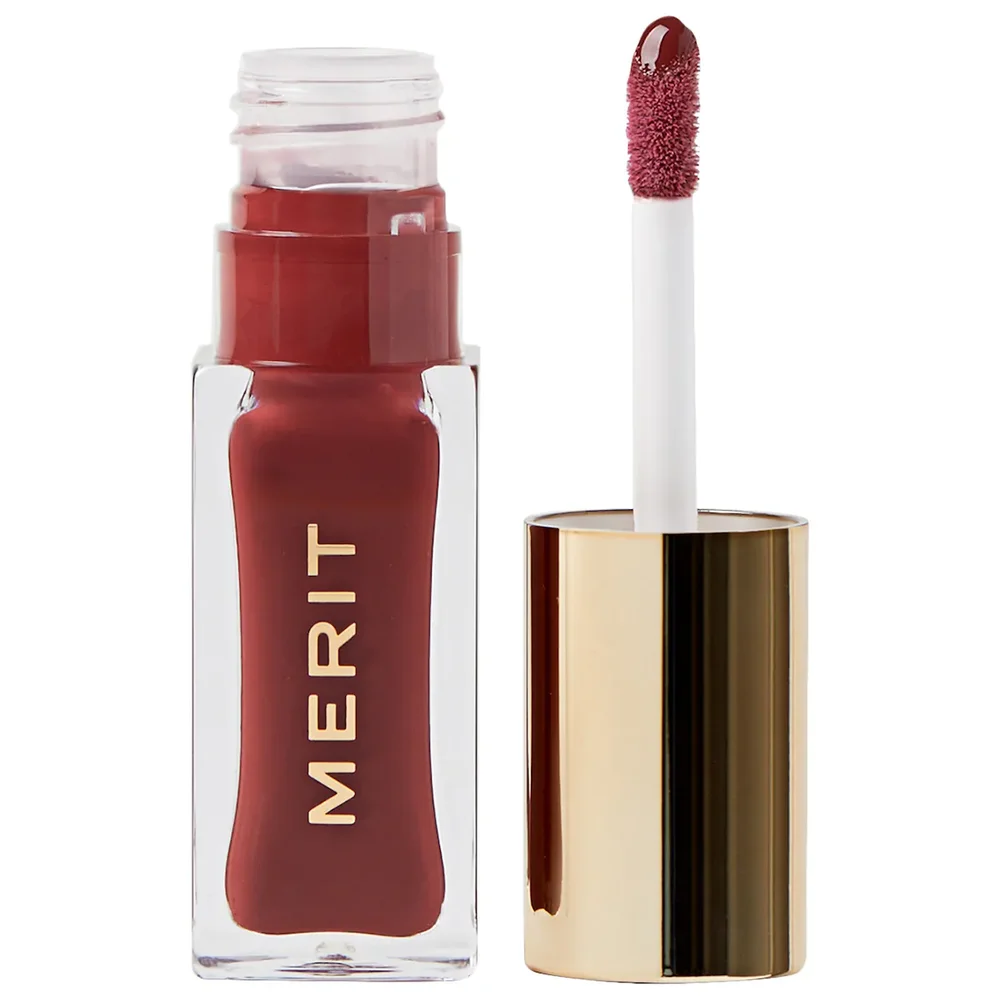 Shade Slick Hydrating Tinted Lip Oil in Sangria