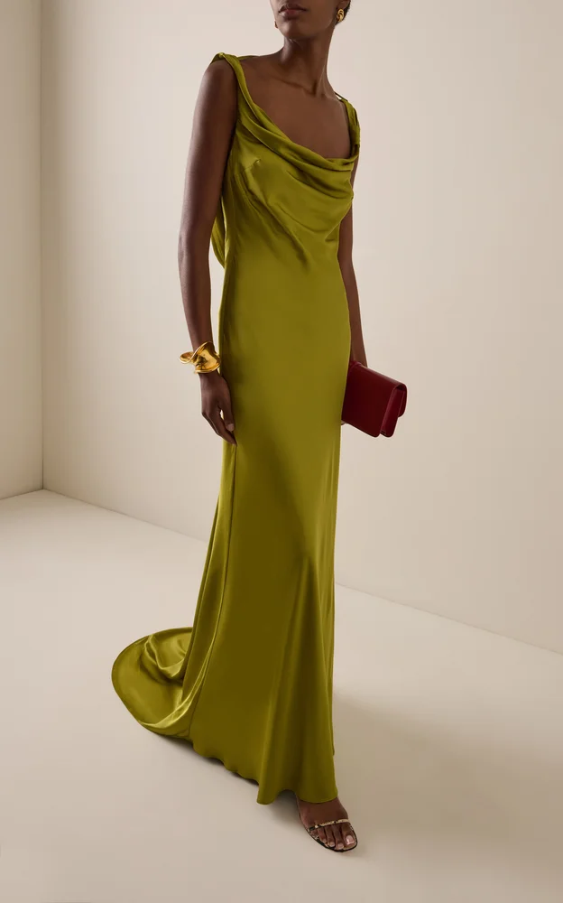 Darcy Satin Maxi Dress