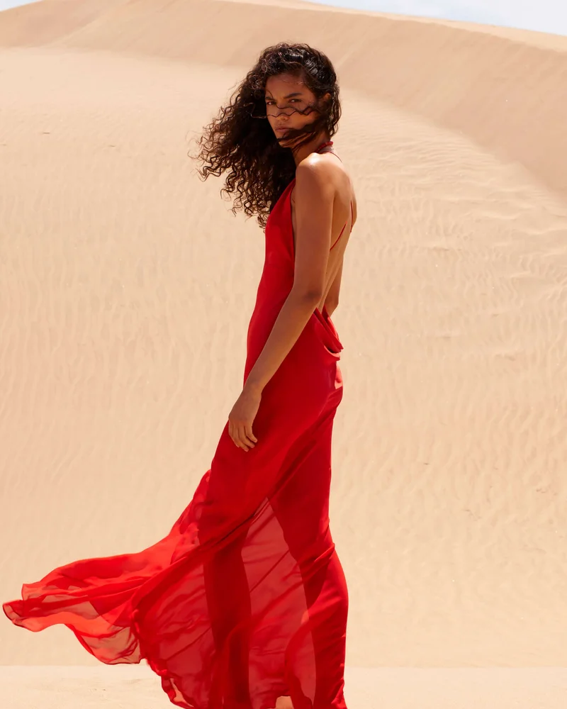 Lotus Slip Dress