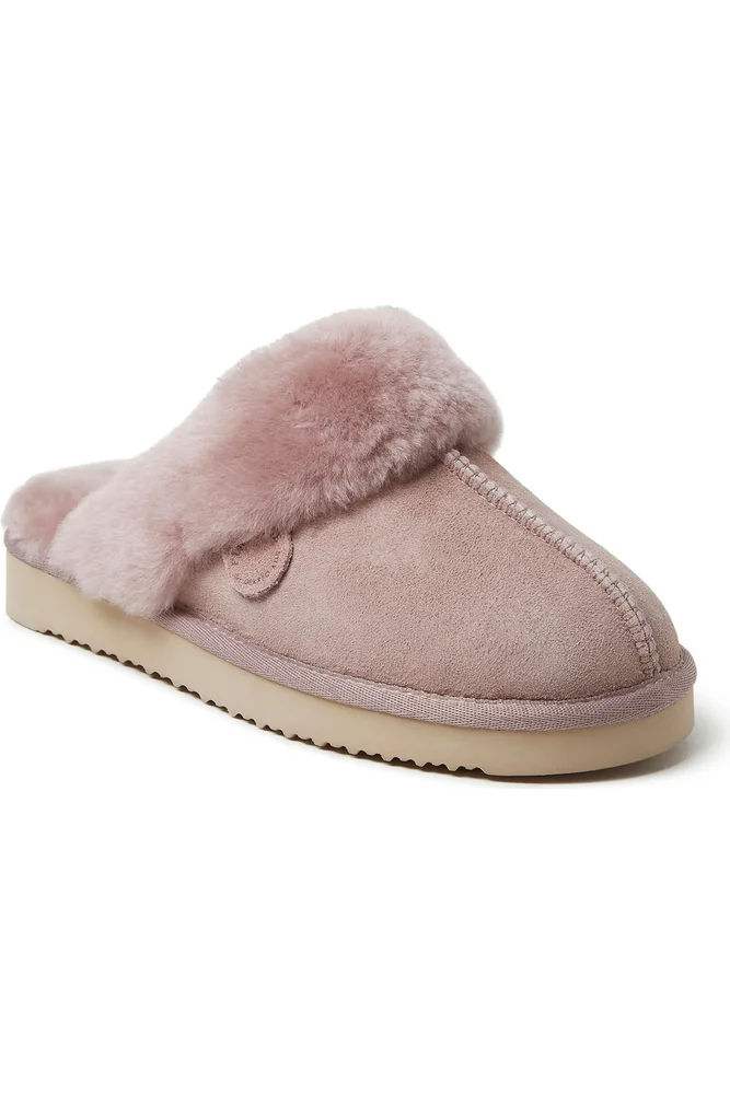 Fireside Sydney Genuine Shearling Scuff Slipper