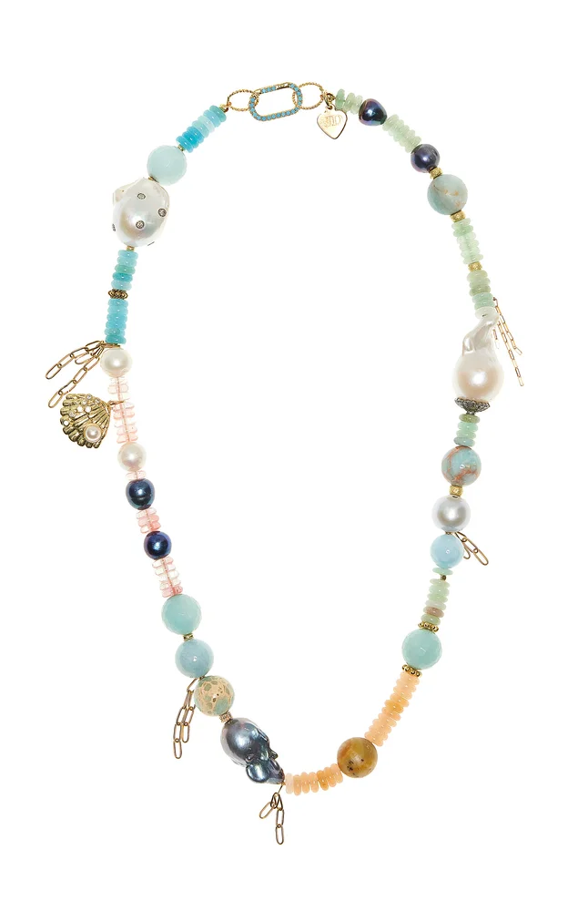 Tropical Beach Multi-Stone Necklace