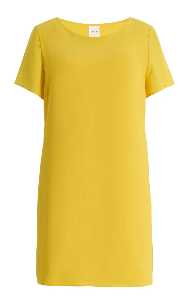 Arielle Crepe Mini Babydoll Dress