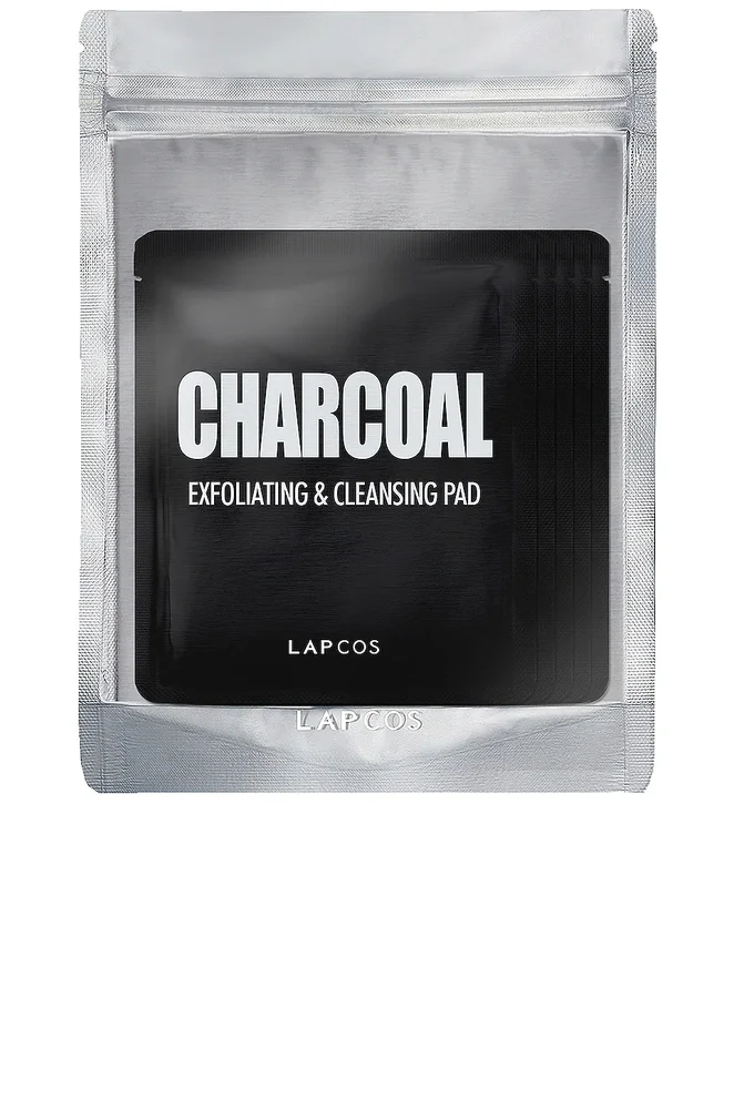 Charcoal Exfoliating & Cleansing Pad 5 Pack