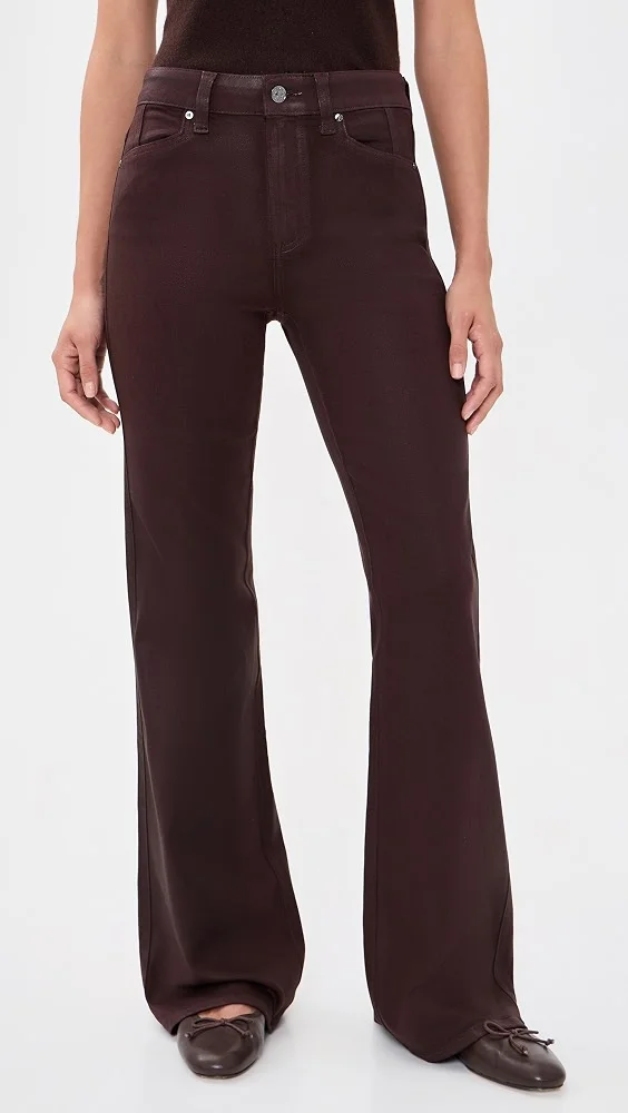 Coated Sofia Flared Jeans