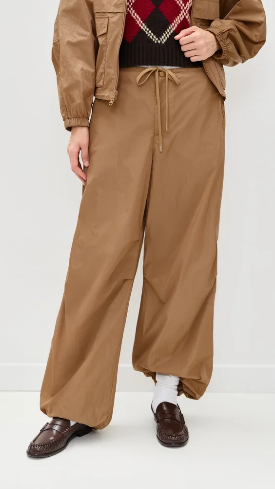 Eco Nylon Taffeta Woven Standard Pants