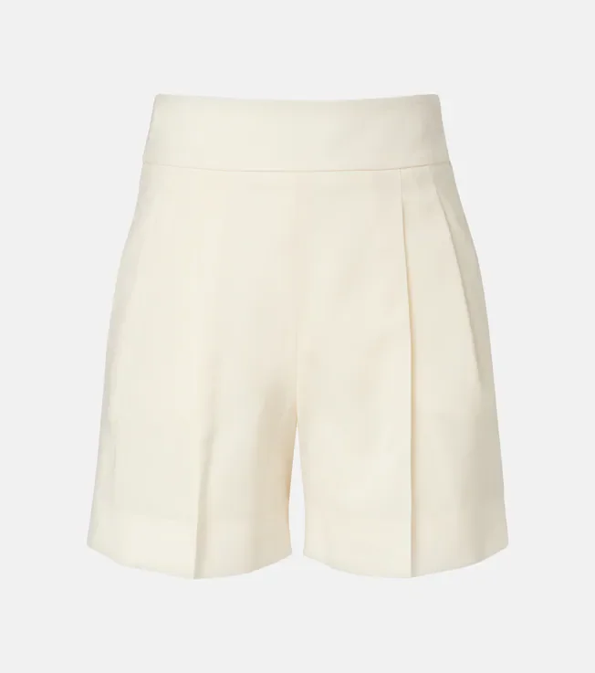 Virgin wool shorts