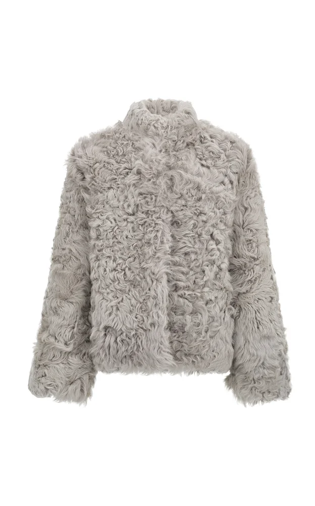 Lyn Shearling Wool Jacket