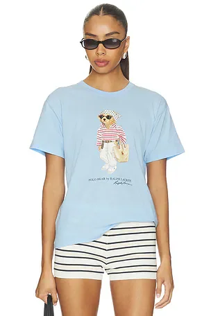 Cotton Jersey Short Crew Neck T-shirt