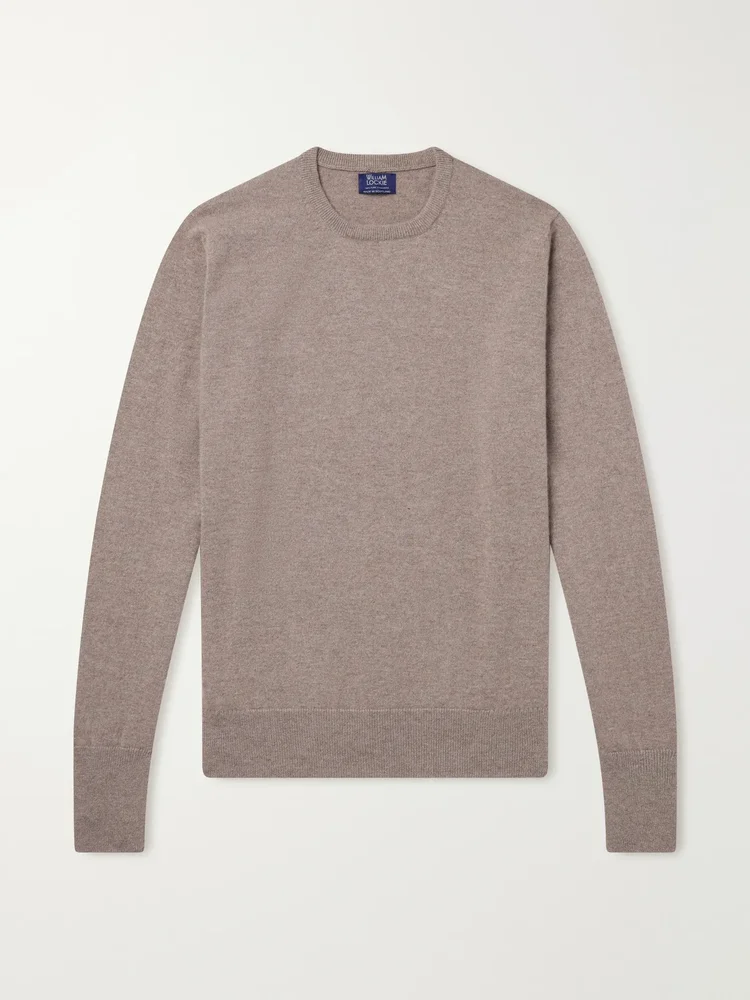 Rib-Trimmed Cashmere Sweater