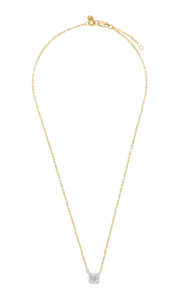 Tracer 14K Yellow Gold Diamond Necklace