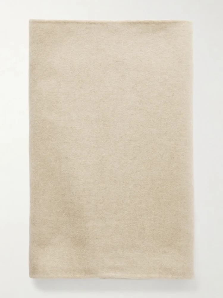 Maui double-sided cashmere scarf