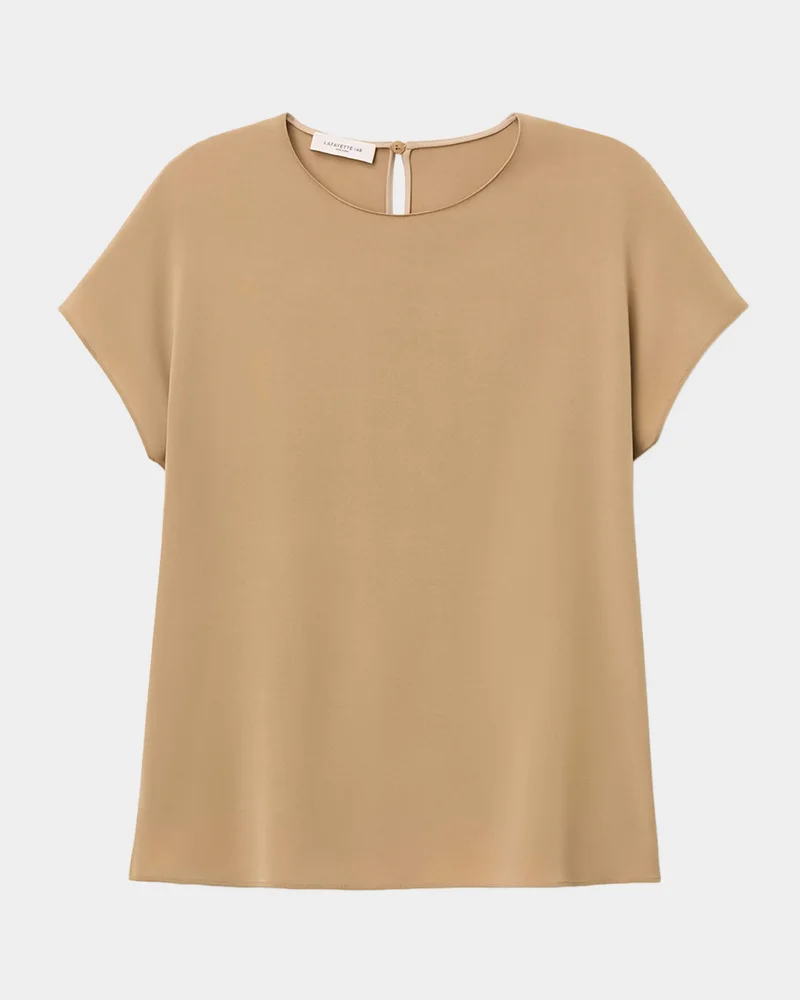 Dolman-Sleeve Georgette Top