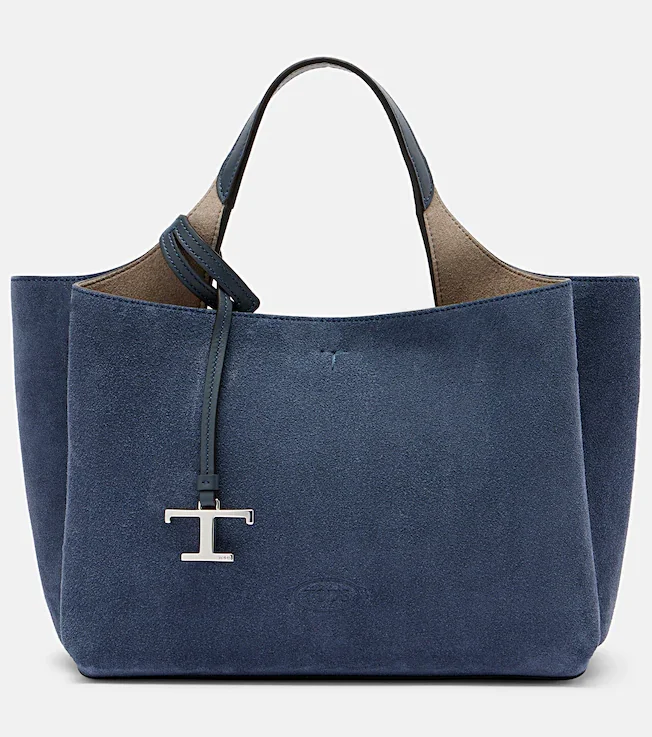 Apa Small suede tote bag