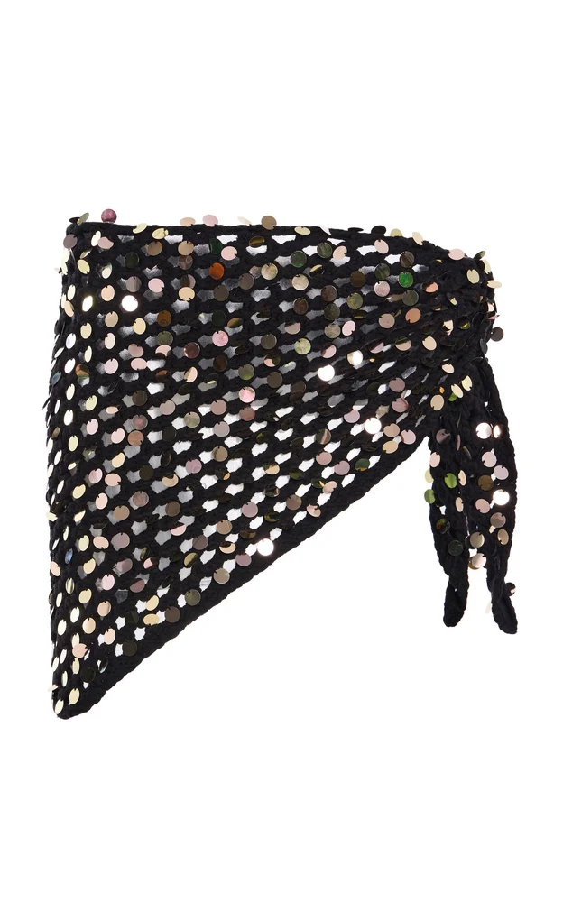 Timmy Cotton Macrame Scarf