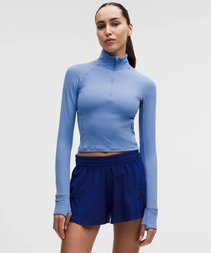 It's Rulu Cropped Half Zip