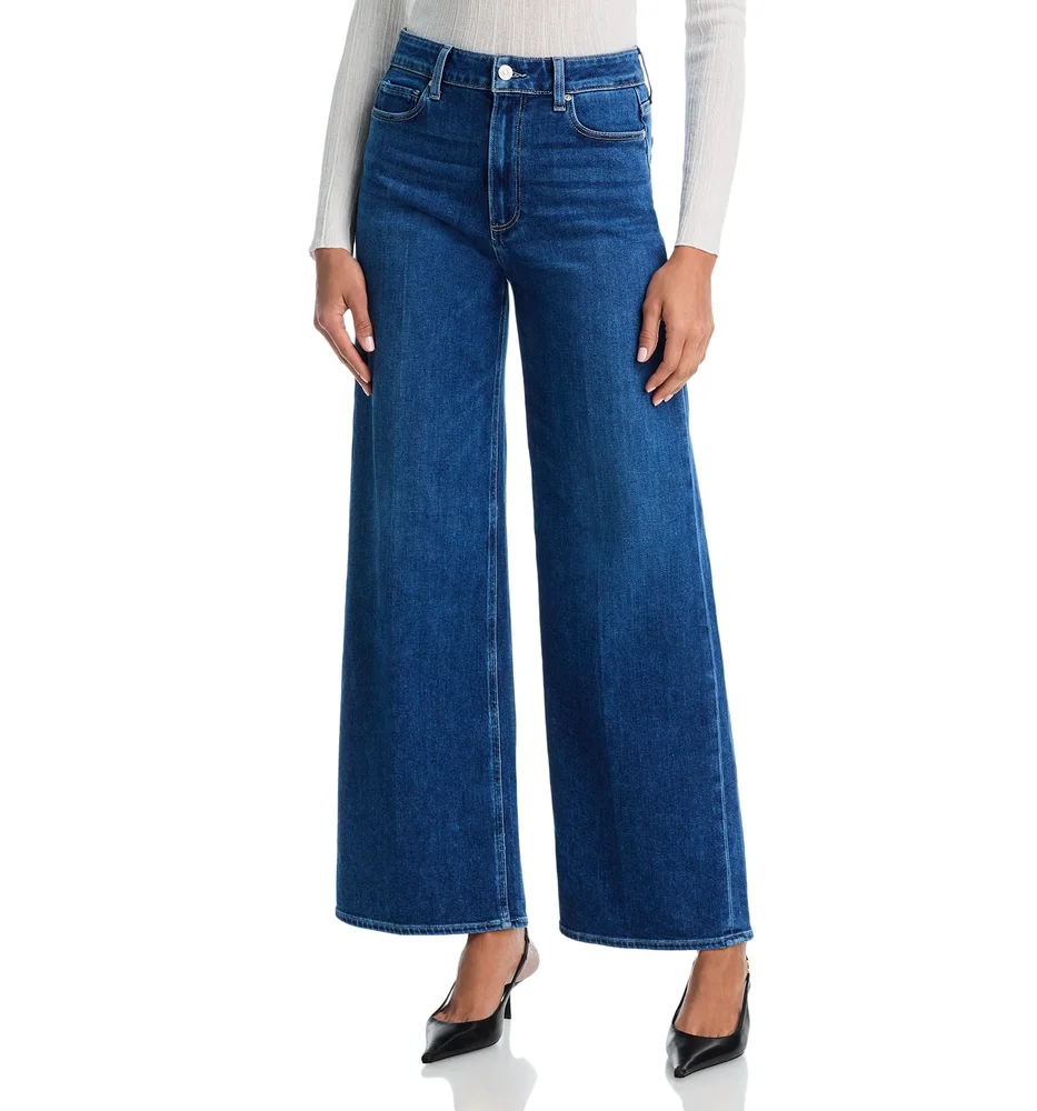 Aneesa High Rise Wide Jeans