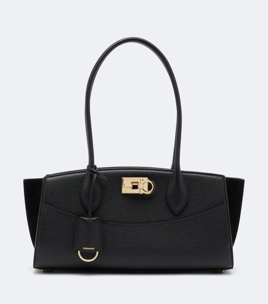 Studio East-West Small leather shoulder bag