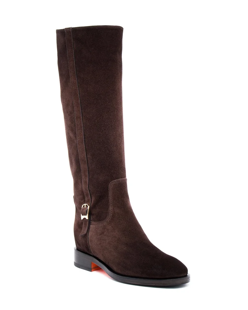 Women's Suede Riding Boot