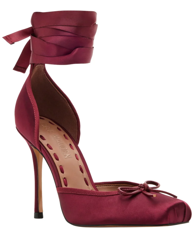 Larina Lace-Up High Heel Ballet Pumps