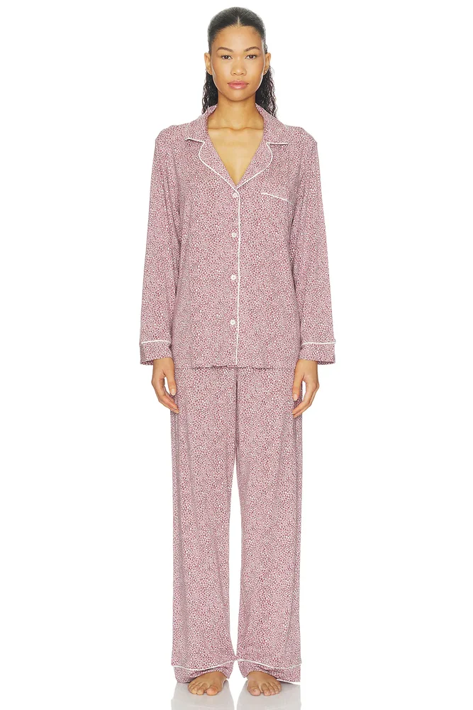 Gisele Printed Long Pajama Set