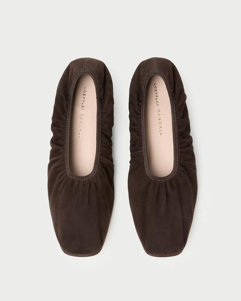 Tove Brown Suede Ballet Flat