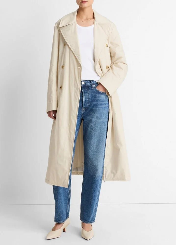 Padded Cotton Long Coat