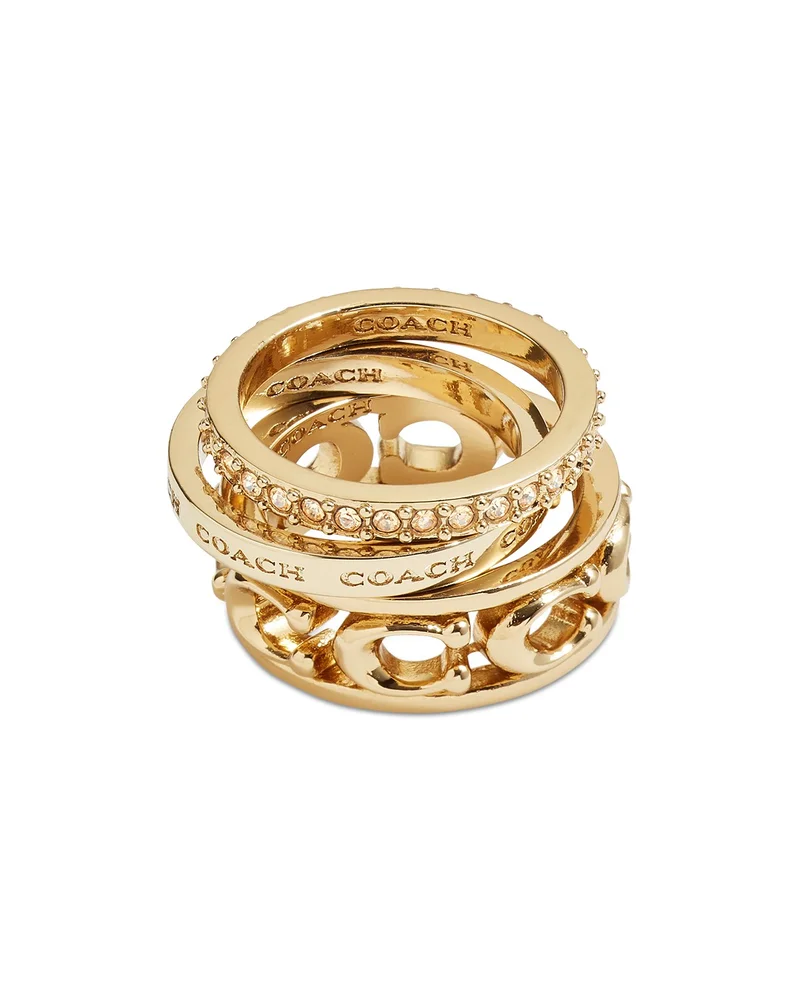 Signature Openwork Ring Set