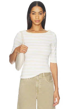 Boatneck Slim Tee
