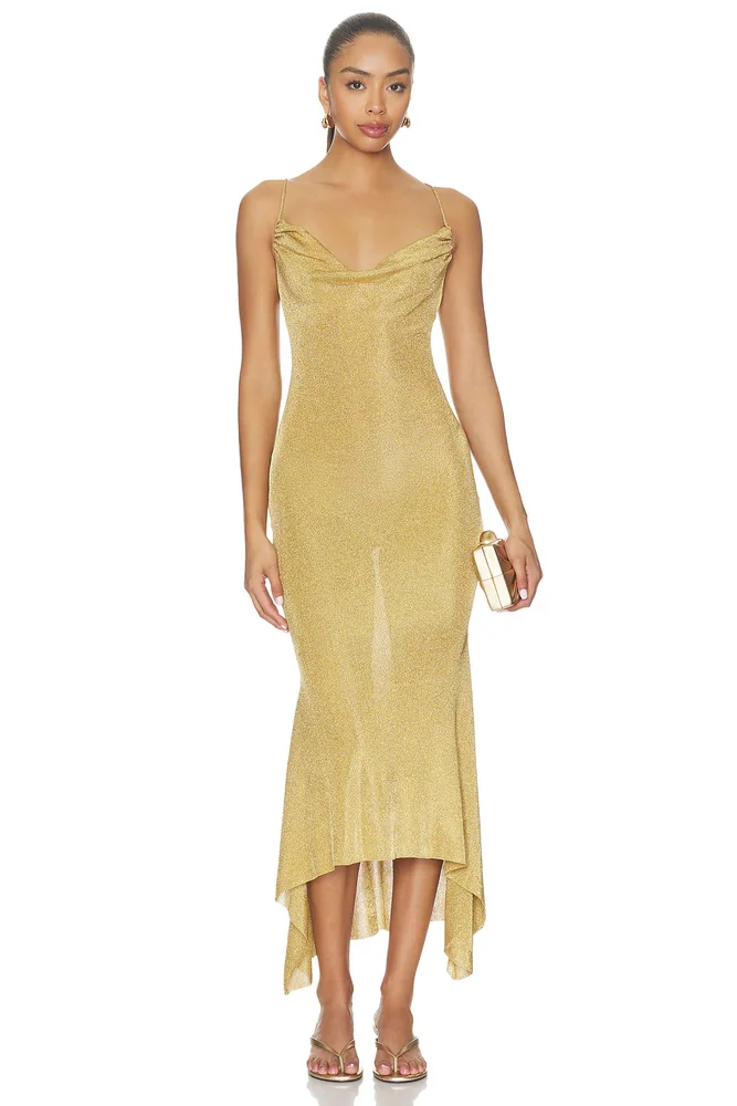 Elsie Cowl Neck Dress