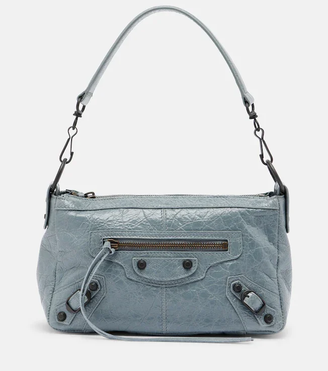 Le City Moto Mini leather shoulder bag