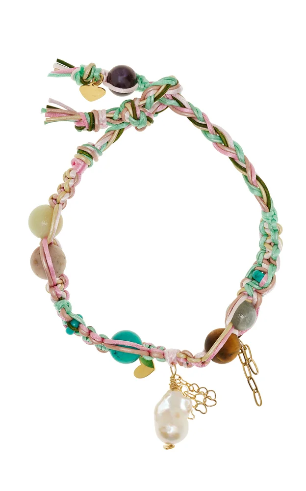 Angel Wing Barbie Pearl Rockstar Anklet