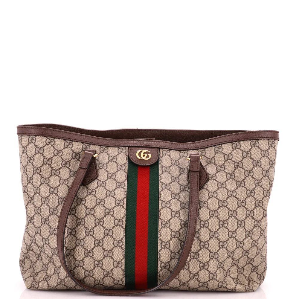 Pre-Owned Ophidia Shopping Tote GG Coated Canvas Medium