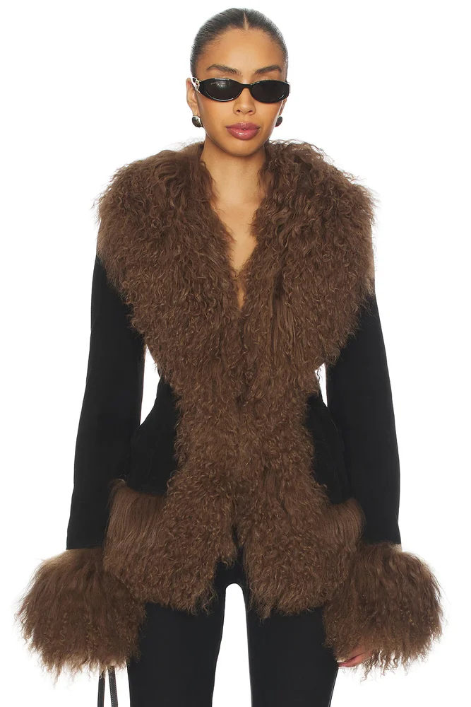 Dorothy Suede Coat